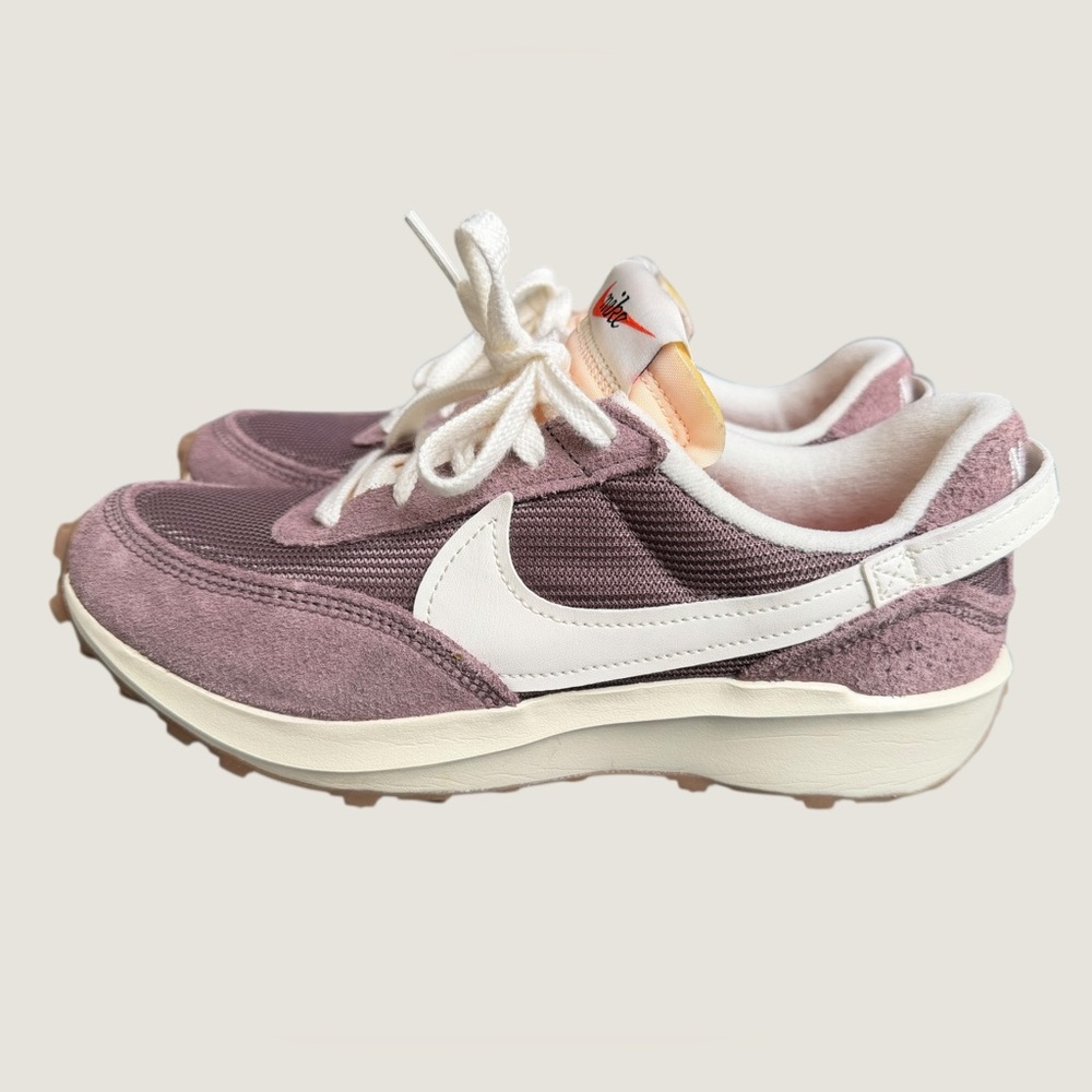Nike Waffle Debut Vintage Sneaker DX2931-200, Plum Eclipse/Coconut Milk, 7 - Picture 6 of 9
